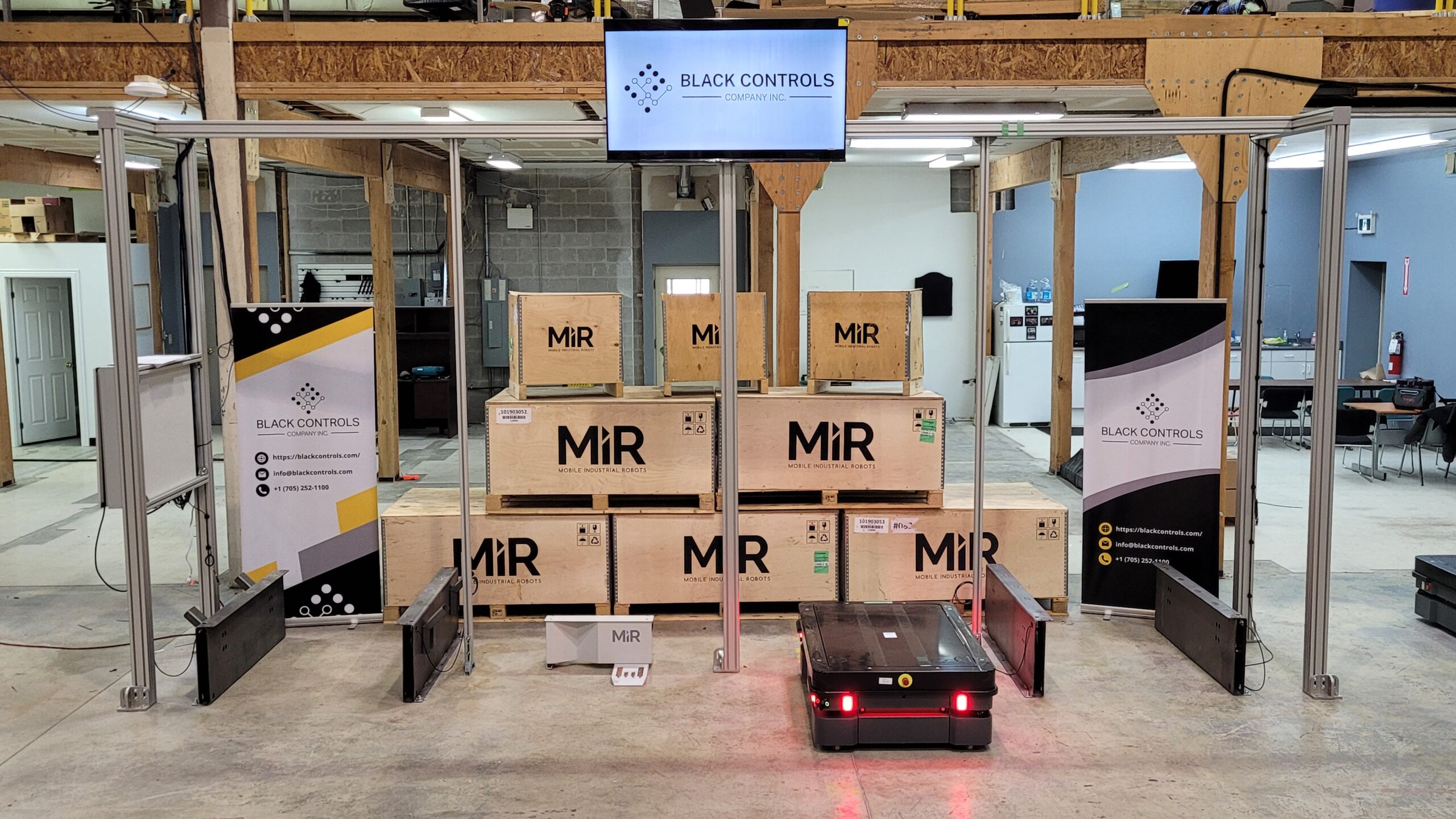 AMRs, Black Controls Fleet Interface