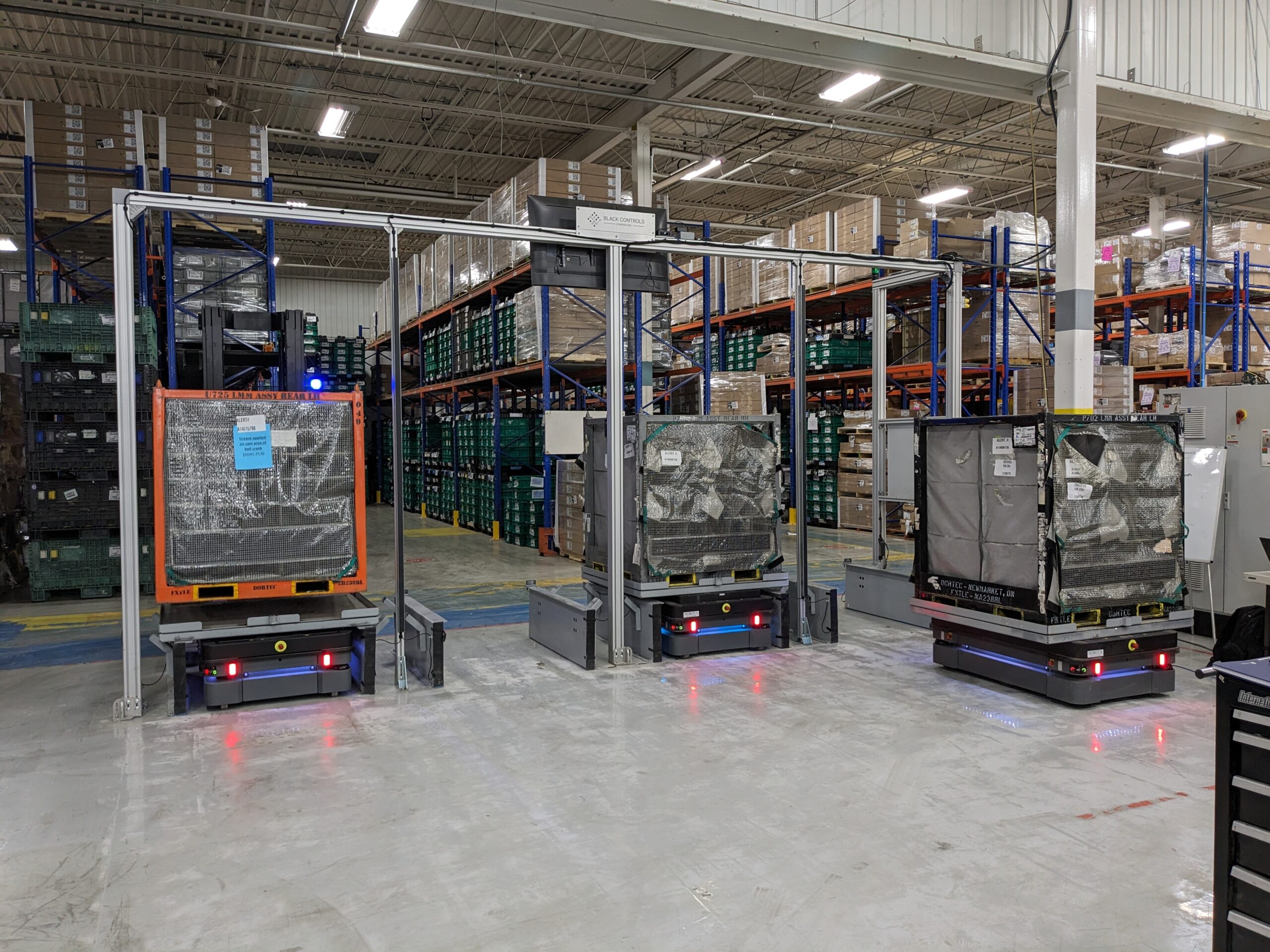 AMRs, Black Controls Fleet Interface